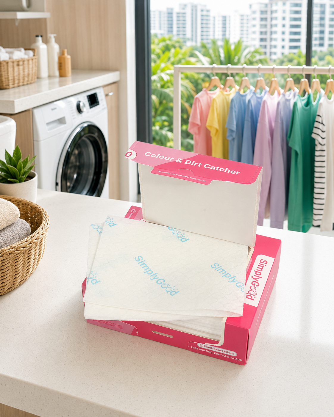 Colour & Dirt Catcher Sheets (40 Sheets)
