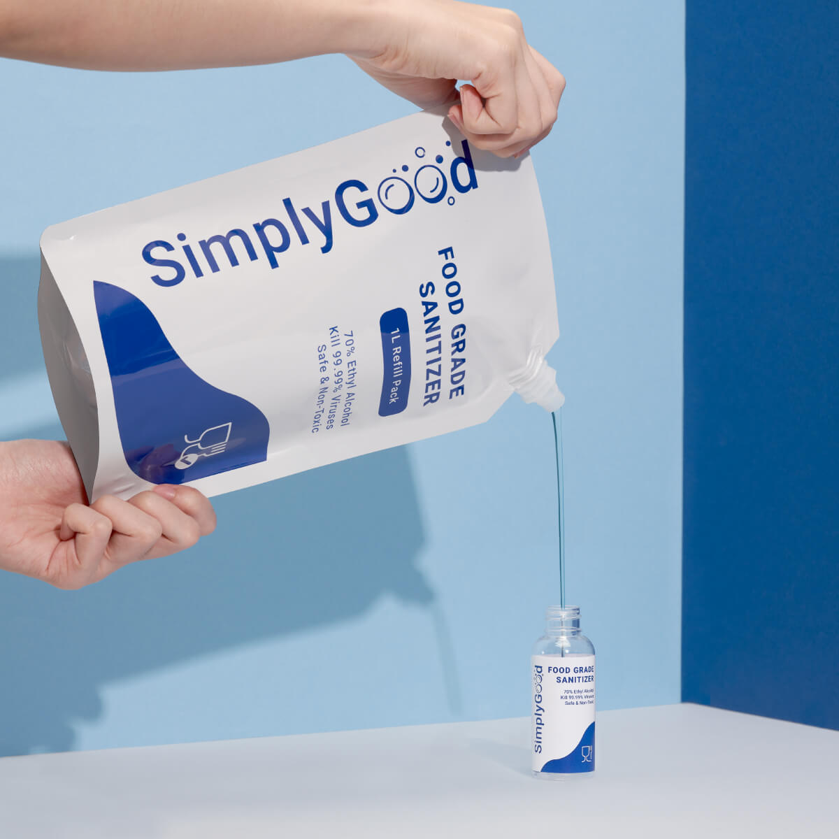 1L Food Grade Sanitizer Refill Pack