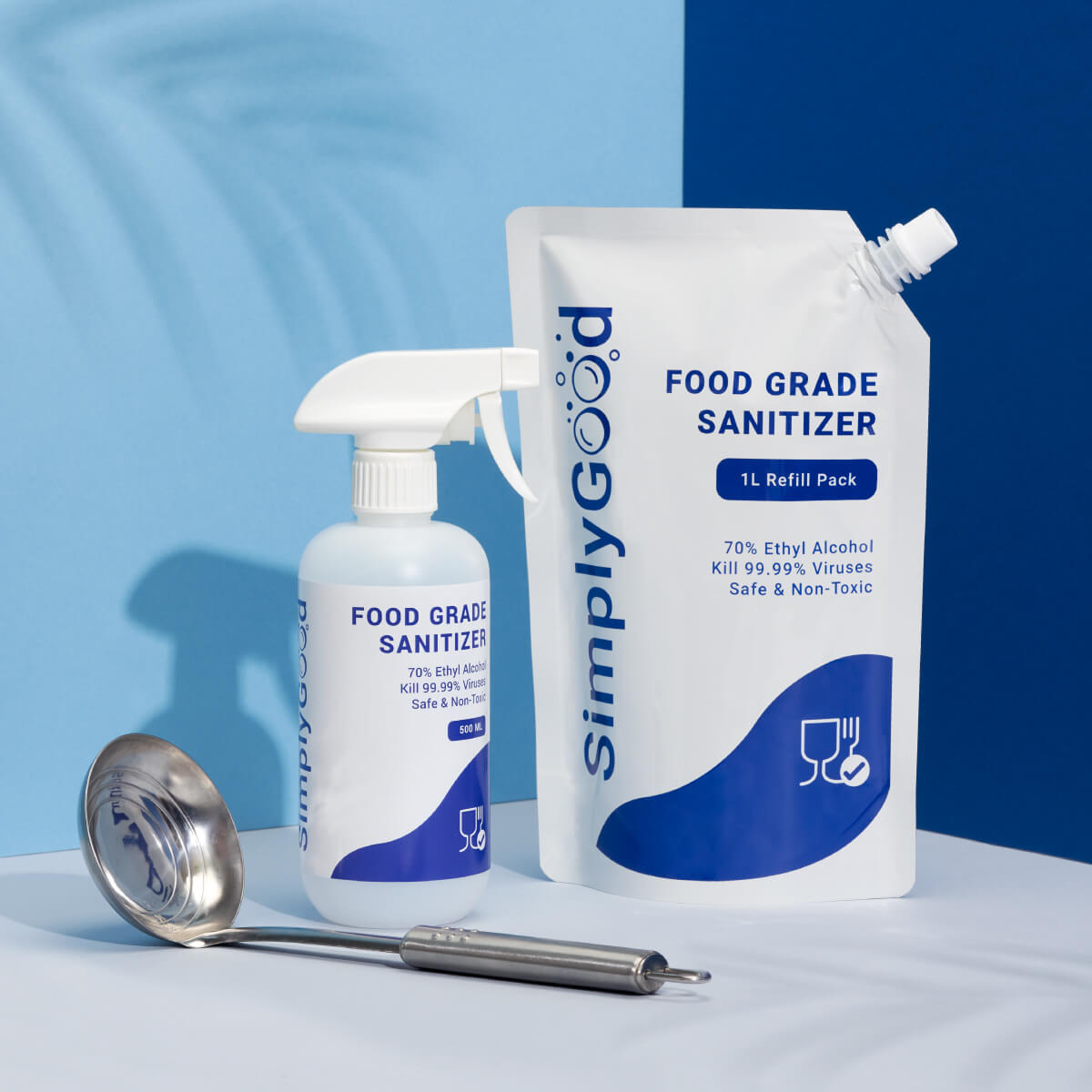 Utility Bundle - Food Grade Sanitizer (1L + 1 x 500ml)