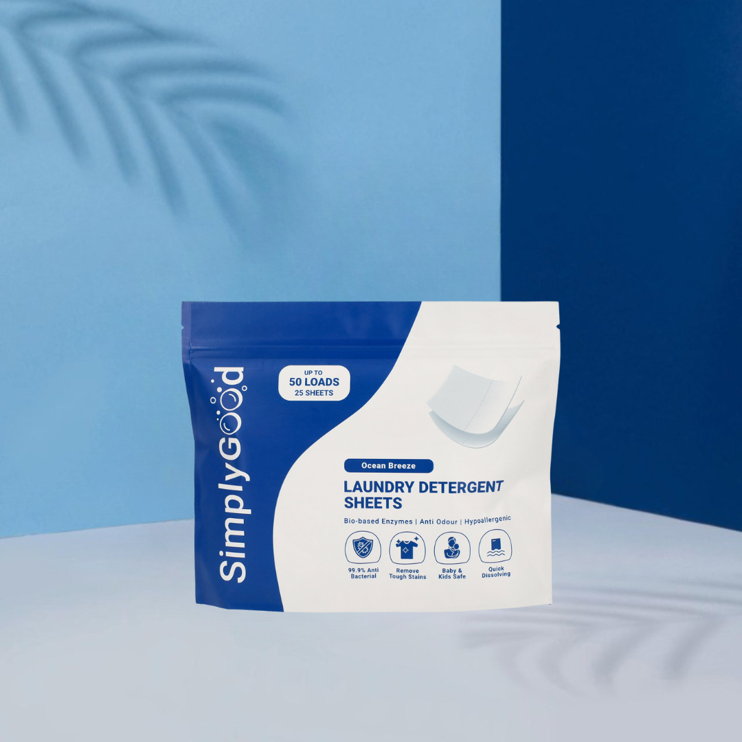 2 Pack Laundry Detergent Sheet (50 Sheet) + 1x FREE TRAVEL Laundry Detergent Sheets (25 Sheets)